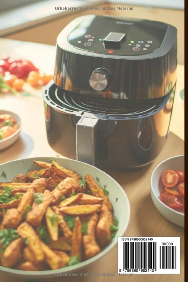 Leckere Gerichte, vegetarisches aus der Heißluftfritteuse, Kochbuch - Rezepte für Anfänger: unkompliziert und gesund kochen (Bücher zur ... Kochbücher und Anleitungen, Band 4)