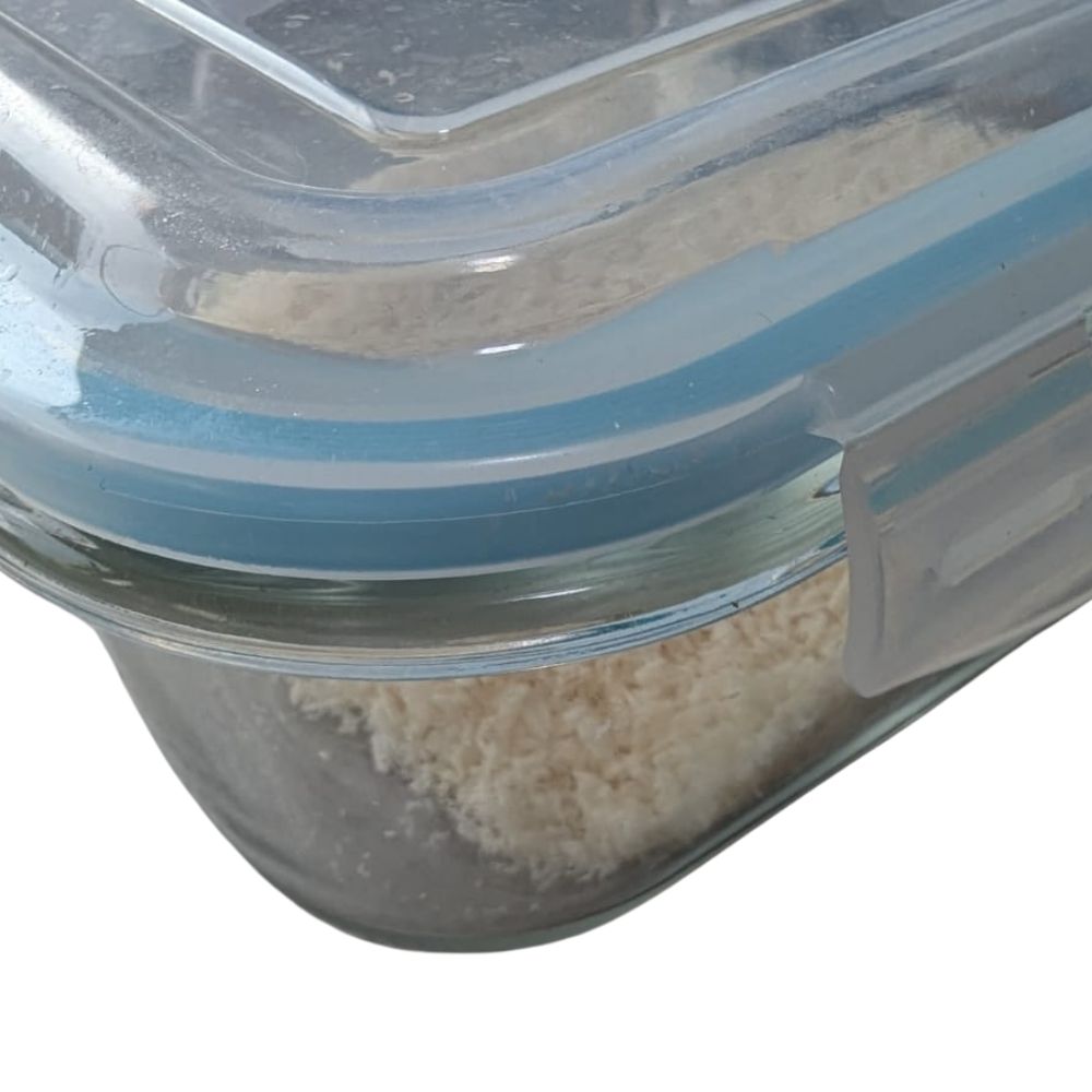 KICHLY Vorratsdosen für Lebensmittel aus Glas - Transparente Erstklassig Glasbehälter mit Deckel - Luftdicht, Auslaufsicher, BPA-frei - 24er (12 Behälter und 12 Deckel)