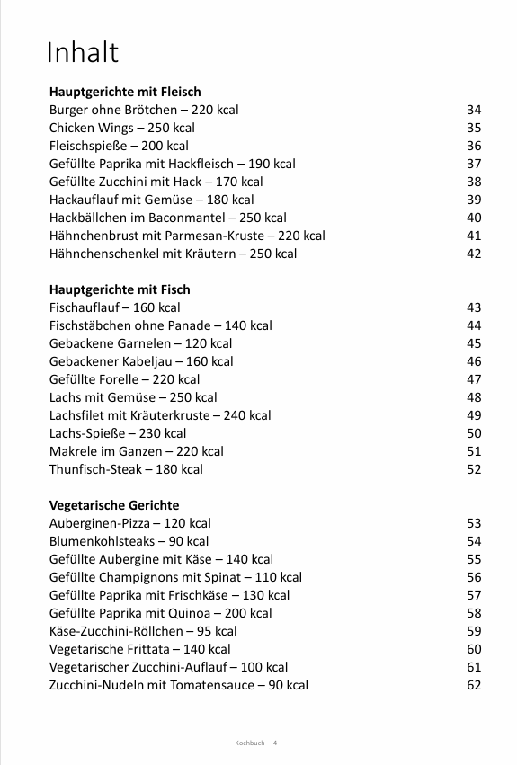 PDF - Die besten Low Carb Rezepte - Kochen leicht gemacht. Gerichte für den Alltag für jede Heißluftfritteuse: Mit Nährwertangaben für eine einfache Umsetzung - jedes Rezept mit Farbfoto