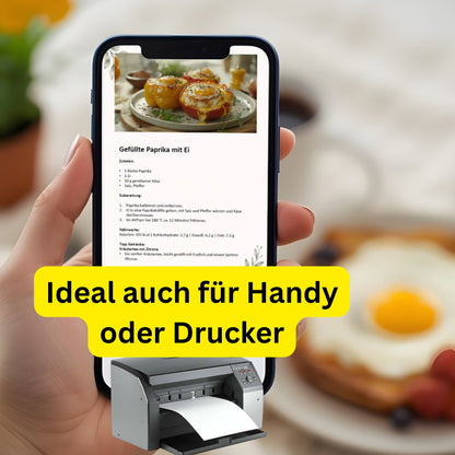 Airfryer Abnehmplan zum Ausdrucken | 28 Tage Low Carb | 55 Seiten mit Wochenplan, Einkaufsliste & Tracker | PDF
