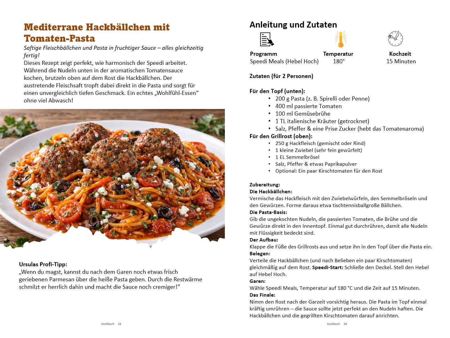 Ninja Speedi Kochbuch – DIE 15-MINUTEN REVOLUTION: Fokus auf die Speedi Meal Funktion