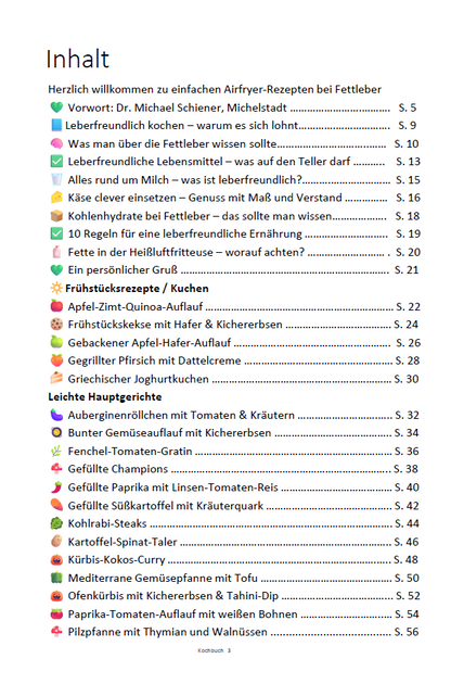 Einfache Airfryer-Rezepte bei Fettleber: Leberfreundlich kochen – das Kochbuch für jede Heißluftfritteuse mit gesunden & alltagstauglichen Rezepten PDF